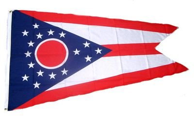 Fahne / Flagge USA Ohio NEU 90 x 150 cm Flaggen