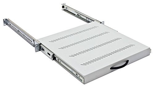 TRITON RAC-UP-X19-A1 19 Zoll Fachboden, ausziehbar, 1 HE, T 650 mm, lichtgrau