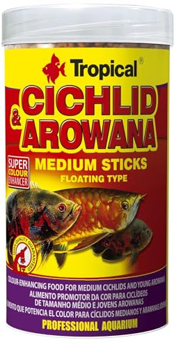 Tropical Cichlid & Arowana Medium Sticks, 1er Pack (1 x 250 ml)