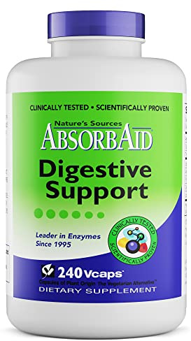 Pack of 1 x AbsorbAid Digestive Support - 240 Vcaps