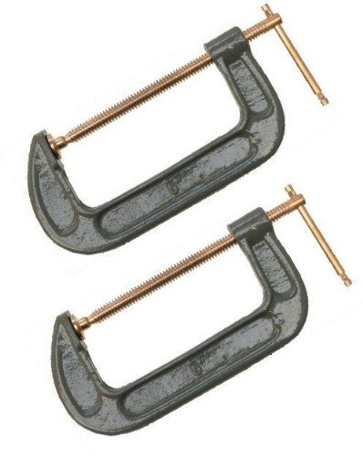 2 x 6 (150mm) G Clamps
