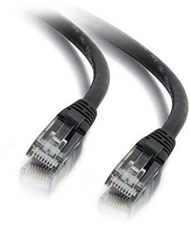 C2G 03983 Cat6 Cable - Snagless Unshielded Ethernet Network Patch Cable, Black (6 Feet, 1.82 Meters)