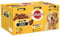 Pedigree Adult Dog Wet Food Can, Mixed Selection Gravy, 6x400g