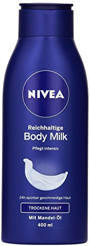 NIVEA Körper-Milch, 400 ml Flasche, Reichhaltige Body Milk