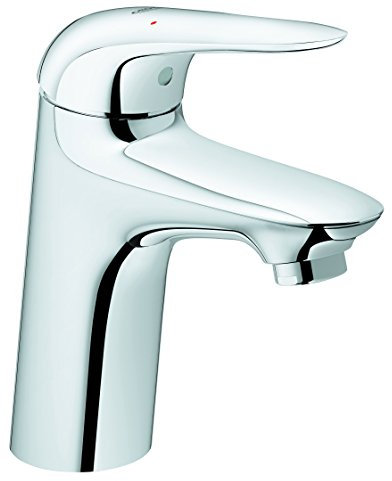 Grohe 23716003 Eurostyle New, Miscelatore Monocomando per Lavabo, Leva Chiusa, Cromo, Taglia S
