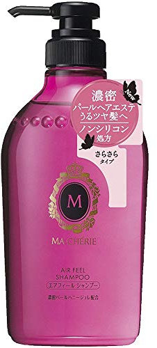 Shiseido Macherie New Air Feel Shampoo Ex, 450 ml (Green Tea Set)