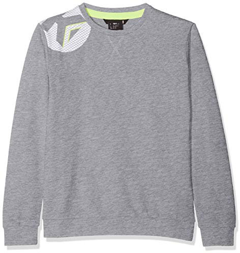 Kempa Kinder Kinder Sweatshirt Core 2.0 Training Top, Dark grau Melange, 116, 200219806