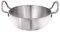 Satre Online and Marketing Aluminium Kadai Size No-12, Kadhai Frying Pan,Thickness 4 mm -Color-Silver