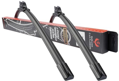 Car Passion Scheibenwischer Vorne Universelle Passform 60 cm 2 Stück Kompatibel mit SKODA OCTAVIA und OCTAVIA SW 05/2004-2013 und YETI seit 05/2009