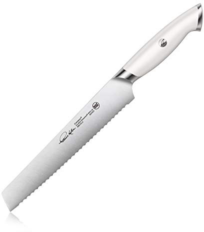 Cangshan Thomas Keller Signature Collection Schwedischer Pulverstahl geschmiedet, 20,3 cm, Weiß
