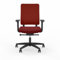Viasit Drumback Creation, nachhaltiger & ergonomischer Bürostuhl für Zuhause (rot)