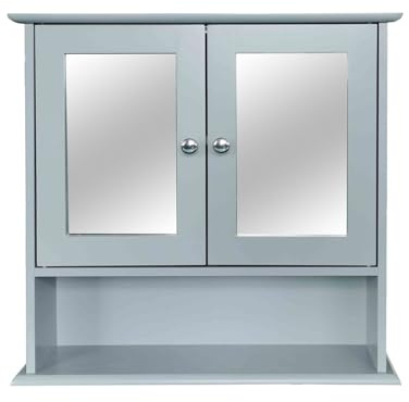 HTI-Line Spiegelschrank Sarah mit 2 Türen Spiegel Wandspiegel Badspiegel Badschrank