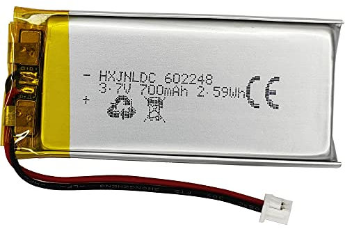 602248 Batteria 3.7v 700mAh per Sena SMH10 SMH10R SMH10D SMH10-11 SR10 Auricolare Bluetooth Sostituzione della batteria per moto Auricolare Bluetooth Interfono Batteria incorporata