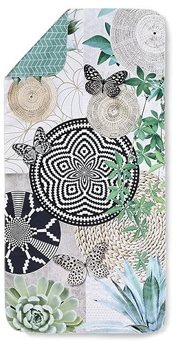 Muller Sport & Reisen Strandtuch 50x100 cm Polyvelvet No.7055 Mehrfarbig