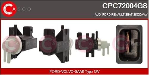 CASCO Druckwandler Abgassteuerung CPC72004GS für VW POLO (9N_)