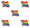LGBT Pride Anstecknadel Brosche, Eisen