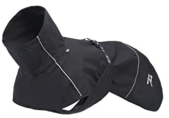 Rukka Pets HAYTON ECO Regenmantel für Hunde Schwarz 50