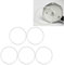 Gomas para Ollas Express, 5 Anillo de Sellado para Olla a Presión, Junta de Silicona para Tapa de Olla Rápida, 26 cm, Anillo de Sellado Interior para Olla a Presión, para Ollas a Presión Domésticas