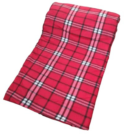 fashion home Pagano Coperta Plaid in Pile Scozzese Una Piazza e Mezza Morbida e Calda Tartan 160x210 cm