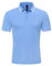 Djtnzdm Men's Polo Shirts Summer Breathable Adult Designer Polo Shirt Casual Daily Holiday Golf Tops for Men Solid Color Sky Blue 3XL