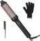 Thermal Brush, Curling Iron Brush for Curls & Volume, 32mm Heated Brush Hair Curling Comb Round Brush for Smoother Style, Dual Voltage