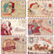12 Stück Weihnachtskarten mit Umschlag, Weihnachten Klappkarten, Einladungskarten Weihnachtsfeier, Motiv für die Schönsten Weihnachtsgrüße im Kraftpapier-Look