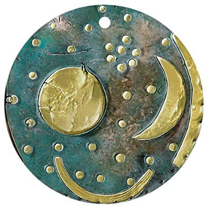 Weihnachtsbaumschmuck Scheibe Von Nebra, Bronzezeit Christbaumschmuck Lustiges Weihnachtsanhänger Personalisierte Weihnachtlicher Baumschmuck, 1 Piece