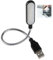 GBULTR USB Reading Lamp - Clip-On Keyboard Light, 180° Adjustable Angle, Portable, Warm White Light for Laptops & Night Work