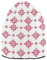 Bonnet d'hiver style chinois flocon de neige rouge pour femme - Bonnet souple coupe-vent pour femme (prop1), Flocon de neige rouge style chinois, taille unique