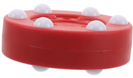 DINHEAROM Training Hockey Zubehör Für Inline Und Feldhockey Wetterfester Rollhockey-Puck Für Professionelle Übungen Und Wettkämpfe Für Leistungsstufen Verbessert Technik Und Balance