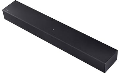 Samsung Soundbar HW-B400F/ZF Serie B, 4 Speaker, Wireless, Dolby 2ch, Audio a 2.0 Canali, DTS 2ch, Surround Sound Expansion, Voice Enhance Mode, Titan Black, 2025, 2025 SERIE B