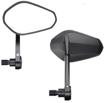 Motorrad Spiegel Für FZ1 FZS1000 FZS 1000 Fazer 2001-2015 Motorrad Griff Spiegel Bar End Spiegel Rückspiegel Universal Motorrad Rückspiegel