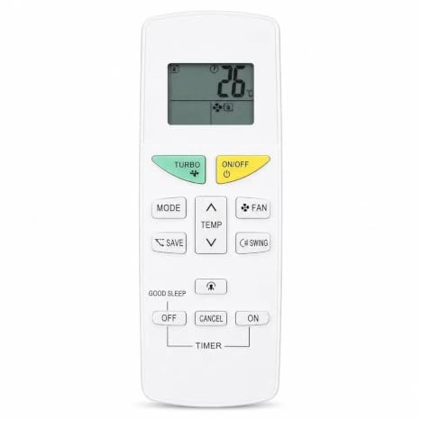1 Mando a Distancia de CA Compatible con Universal | Con modelos de aire acondicionado ARC470A16 ARC470A11 ARC470A01