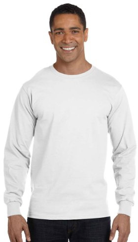 Hanes Men's TAGLESS® Comfortsoft® Long-Sleeve T-Shirt