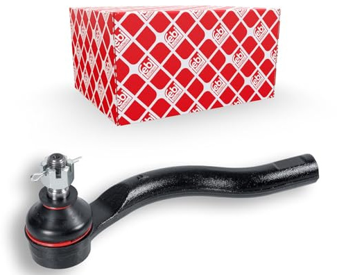 febi bilstein 41331 Spurstangenendstück mit Kronenmutter, 1 Stück | Kompatibel mit: MITSUBISHI PAJERO IV, PAJERO IV Van