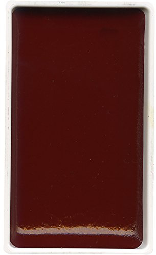 Kuretake : Gansai Tambi Japanese Watercolour : Wine Red : Large Pan