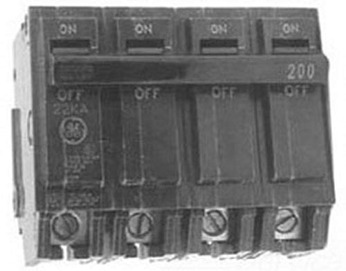 GE de distribution Thqmv200wl Powermark Doré et commerciale Top Feed Disjoncteur principal 200 A 120 V 2P Plug-in projecteurs