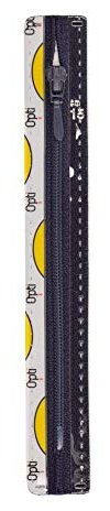 Opti S40-60-00210 Reißverschluss, 100Prozent Polyester, 00210 Blau, 60cm