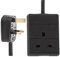 PRO ELEC PELB1734 One Gang Extension Lead15m, Black