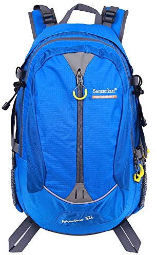EGOGO 32 l Wasser-Resistent Outdoor Sport Wandern Camping Radfahren Rucksack Daypack S2128 (Blau)