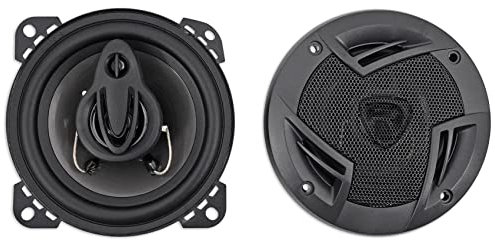 Rockville Par de Altavoces RV4.3A de 4 Pulgadas de 3 vías para Coche, 500 vatios/70 W RMS CEA Nominal Total
