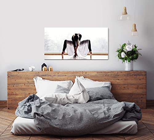 Paul Sinus Art Ballett Tänzerin Wandbild in verschiedenen Größen Wähle Deine Größe 60x120cm