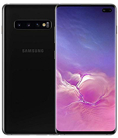 Samsung Galaxy S10+, Smartphone, Display 6.4 Dynamic AMOLED, 128 GB Espandibili, RAM 8 GB, Batteria 4100 mAh, 4G, Dual SIM, Android 9 Pie, Nero (Ceramic)