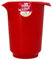 RBV Birkmann, 708143, Rühr-und Servierschüssel, Rot, 1,5 Liter Mixing and Serving Bowl, Melamine, red