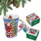CARMANI - Porzellan-Becher mit einem Thema Weihnachten dekoriert 350ml