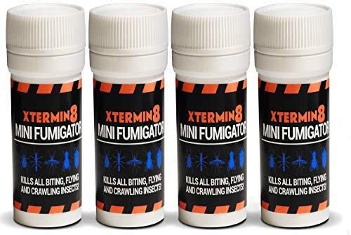 Xtermin8Prob - 4 Permethrin Smoke Generators - Greenhouse Fumigation bombs whitefly mealybug spider mite killer