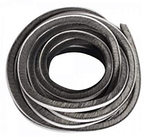 Vivahogar Burlete Ventana Adhesivo Cepillo 7x5mm 06mt Aluminio vh126403