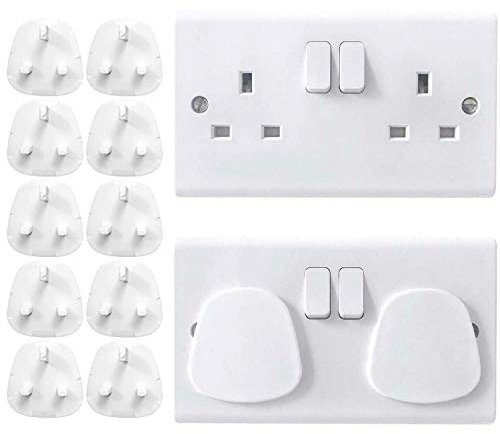 [NOVA] Baby Home Safety Socket Covers Child Proof Plug Socket Protectors/Guards (20PACK)