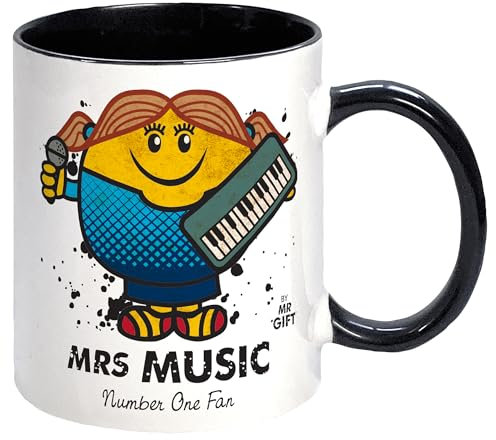 Bomblighters Music Fan Mug - Gift for The World's No 1 Music Fan Present Gift Mum Women Girl