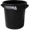 Refina X-2 Black Mixing Bucket Plaster Mixing Bucket Mixing tub for Plaster (35 Litre)